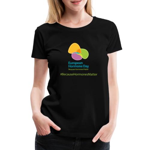 t shirt logo P European Hormone Day 2023 - Women's Premium T-Shirt