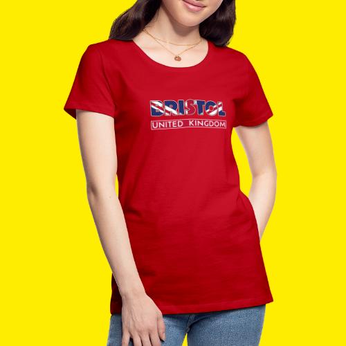 Bristol United Kingdom - Vrouwen Premium T-shirt