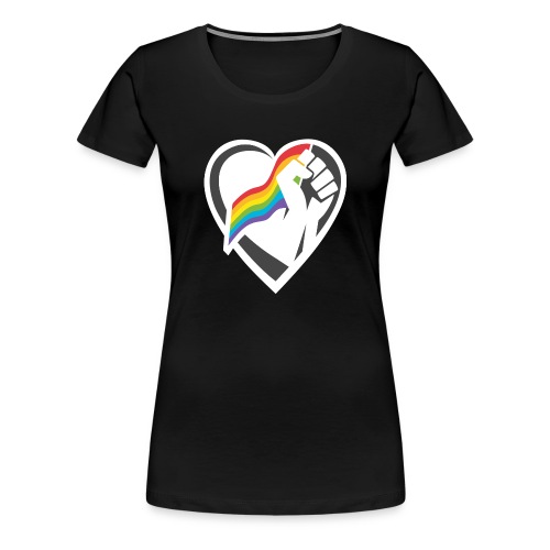 CSD 2016 Herz - Frauen Premium T-Shirt