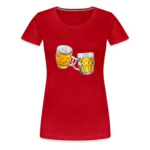 Boccali di birra - Maglietta Premium da donna