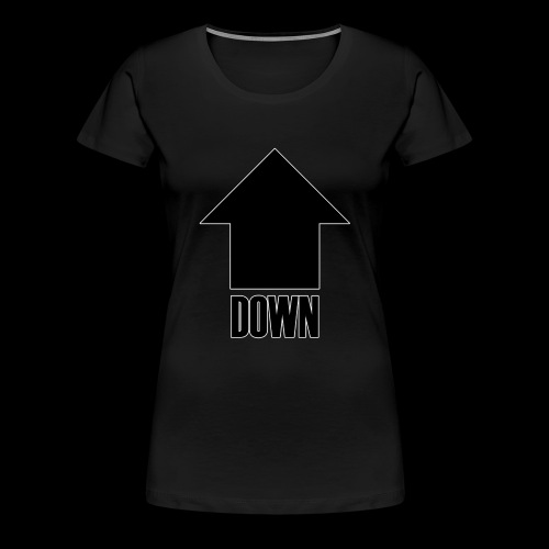 Down - Premium-T-shirt dam