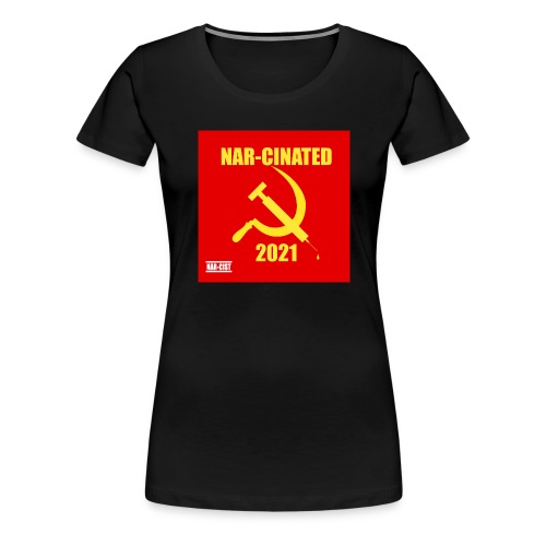 NAR-CINATED 2021 - Vrouwen Premium T-shirt