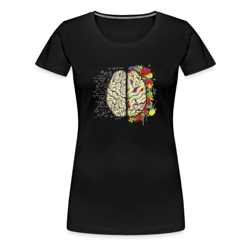 Brain Maths - Women's Premium T-Shirt
