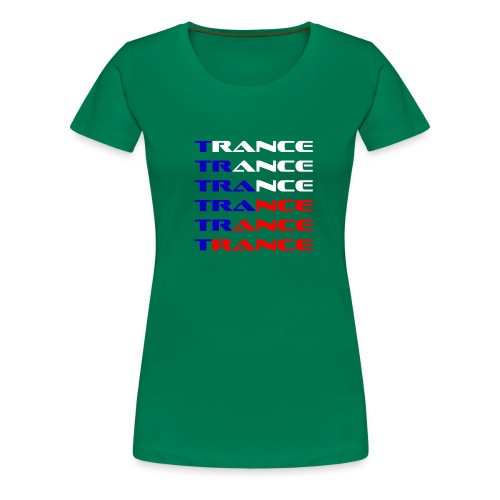 Trance Tjeckien - Premium-T-shirt dam