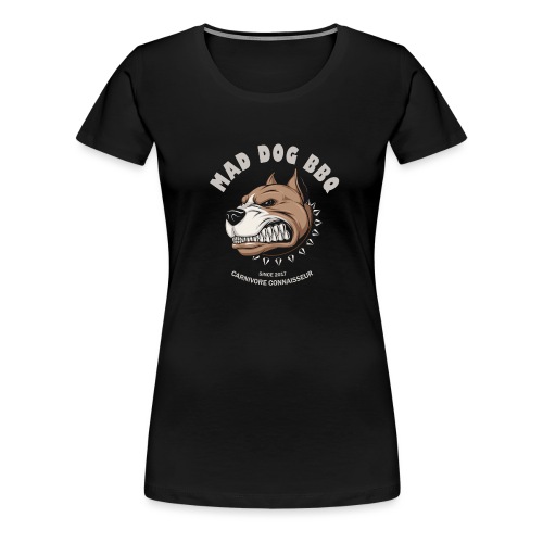 Mad Dog Barbecue (Grillshirt) - Frauen Premium T-Shirt