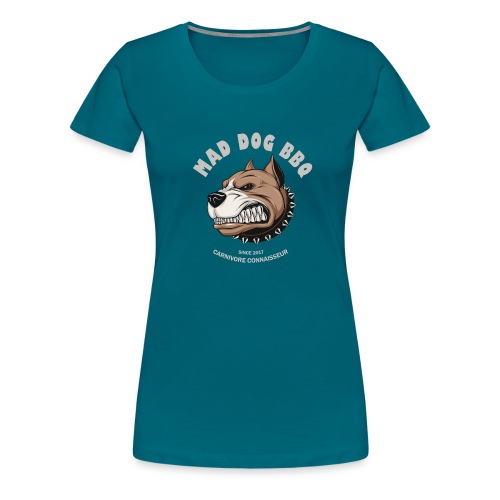 Mad Dog Barbecue (Grillshirt) - Frauen Premium T-Shirt