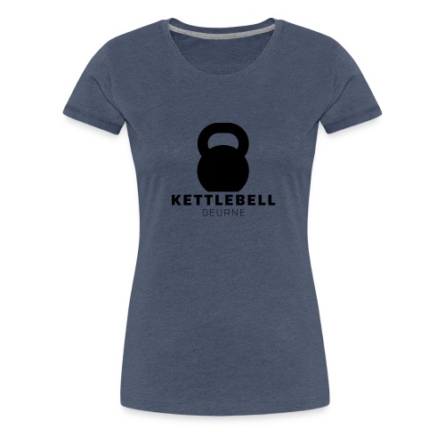 Kettlebell Deurne Logo Zwart - Vrouwen Premium T-shirt