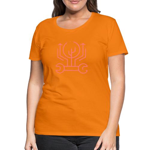 Color logo - Frauen Premium T-Shirt