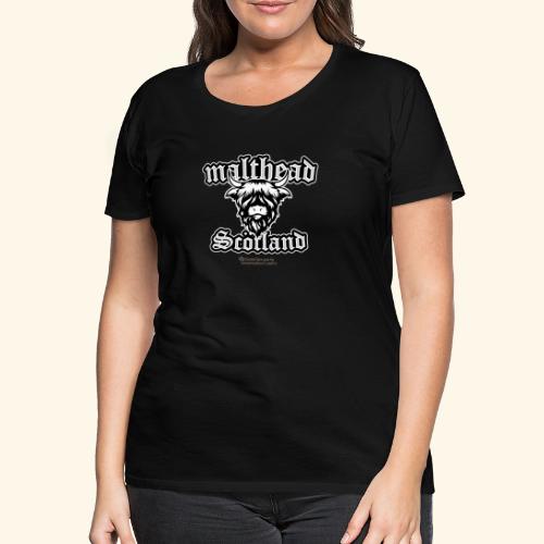 Malt Whiskey Malthead - Frauen Premium T-Shirt