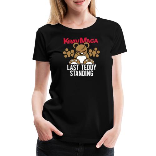 Teddy »KravMaga« – Only Black! - Frauen Premium T-Shirt