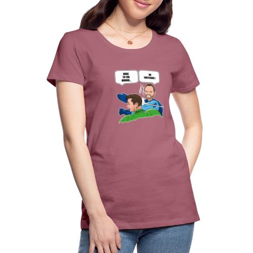 SwissCryptoJay meme Shitcoins - Frauen Premium T-Shirt