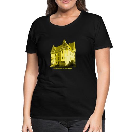 Netzschkau Schloss Vogtland Sachsen Göltzsch - Frauen Premium T-Shirt