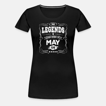 True legends are born in May - Premium T-shirt for women