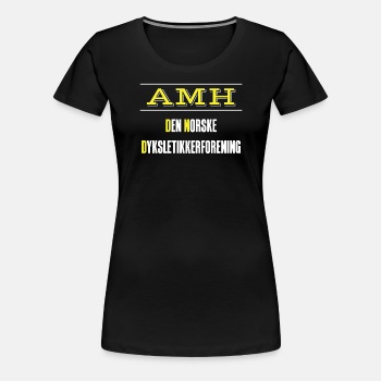 AMH - Den Norske Dyslektikerforening - Premium T-skjorte for kvinner