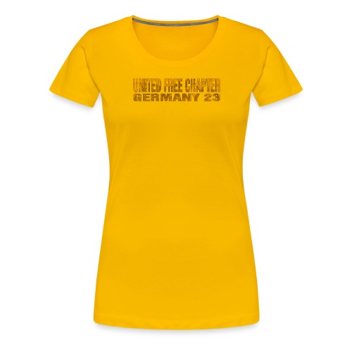 UFC GERMANY 23 BikeSilhouette - Frauen Premium T-Shirt
