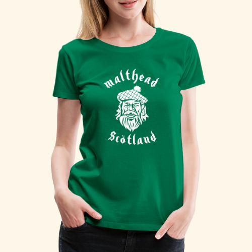 Whisky Malthead Scotland - Frauen Premium T-Shirt