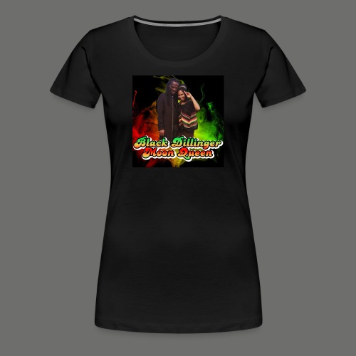 BLACK DILLINGER x MOON QUEEN - Frauen Premium T-Shirt