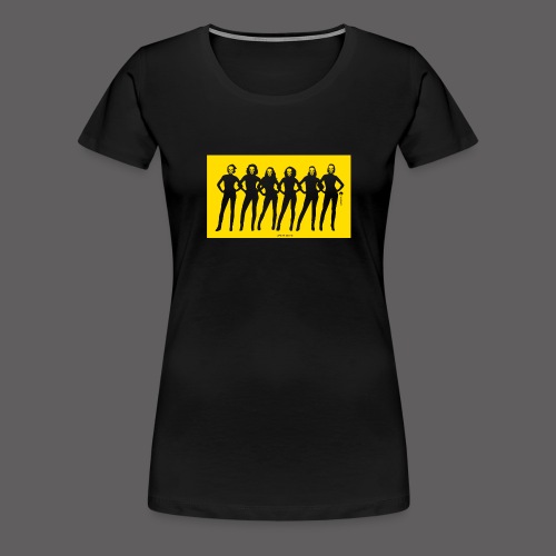 Dark Dolls Yellow - Women's Premium T-Shirt