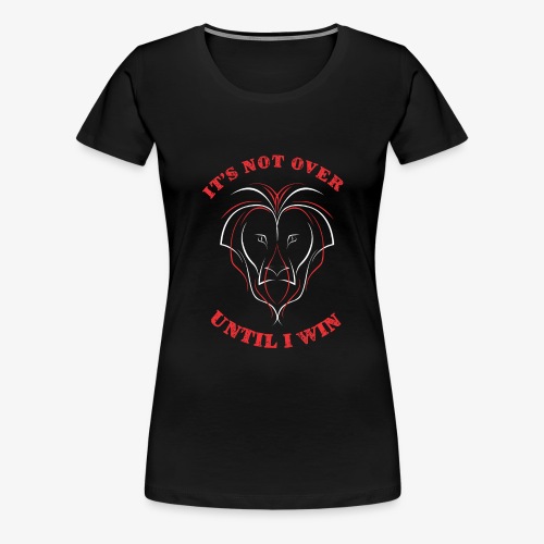 Lion Win - Vrouwen Premium T-shirt