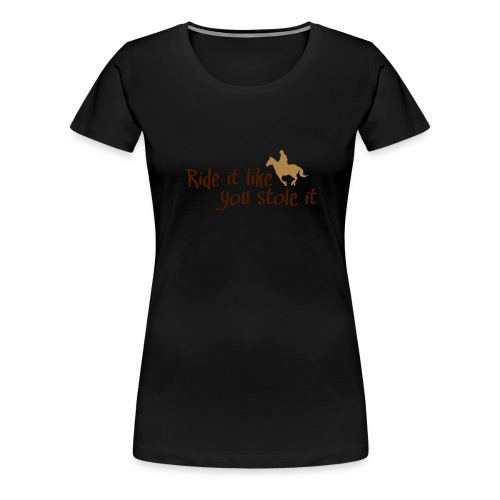reiten - Frauen Premium T-Shirt