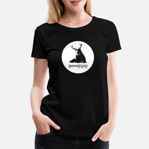 geweihbär - Frauen Premium T-Shirt