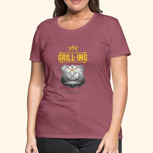 Grill-Ing. Spruch fürs Grillieren - Frauen Premium T-Shirt