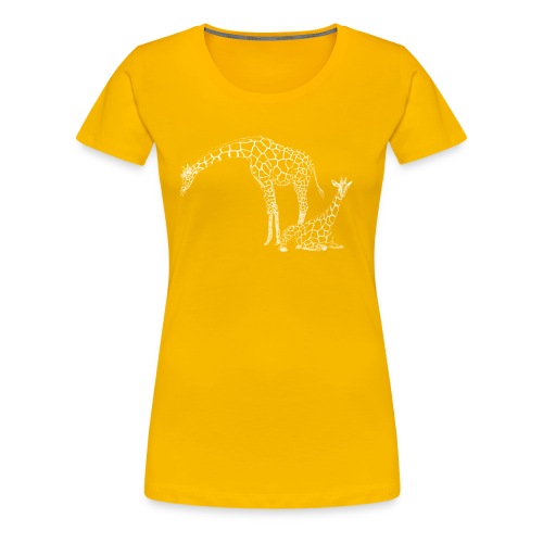 Giraffen - Frauen Premium T-Shirt