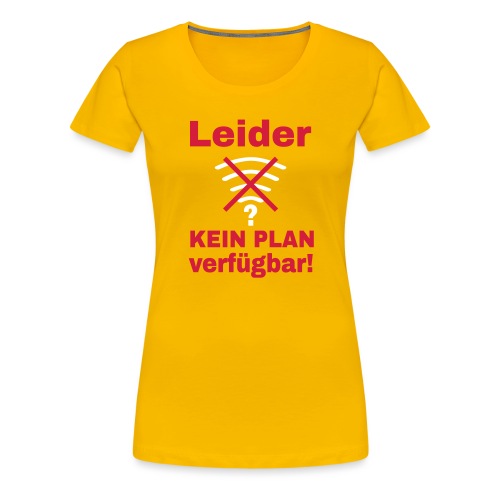 Wlan Nerd Sprüche Motiv - Frauen Premium T-Shirt