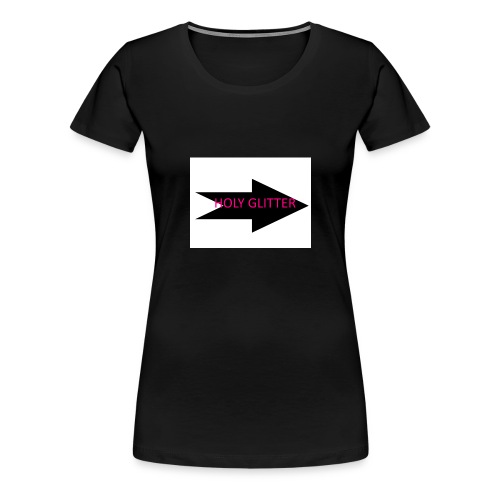 HOLLY GLITTER - Vrouwen Premium T-shirt