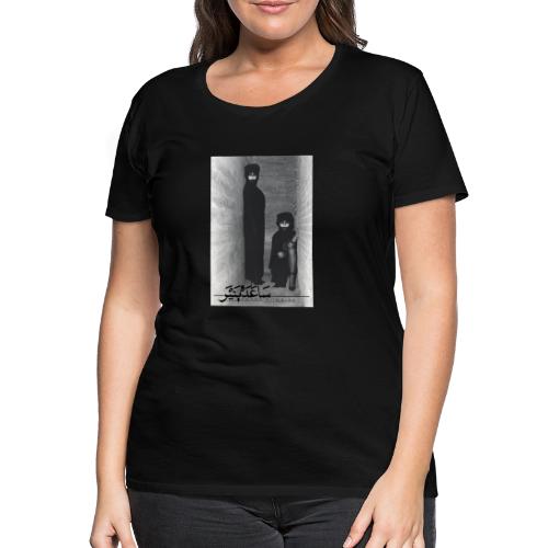 Poster - Saada Bonaire - posing@ practice room B - Frauen Premium T-Shirt