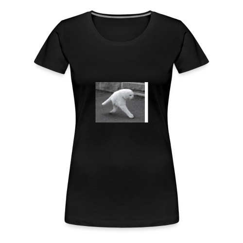 weird cat - Vrouwen Premium T-shirt
