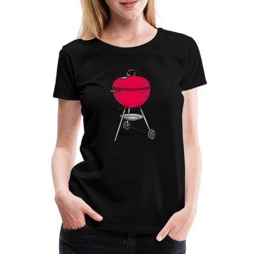 Grill BBQ c - Frauen Premium T-Shirt