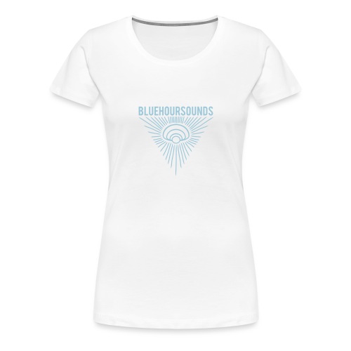 New Blue Hour Sounds logo triangle - Women's Premium T-Shirt