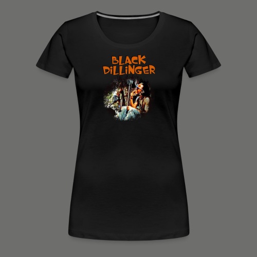 BLACK DILLINGER SPLIFF TAIL - Frauen Premium T-Shirt