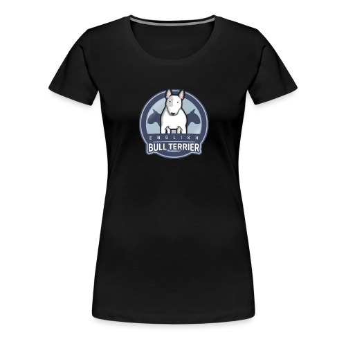 English Bull Terrier Front WHITE - Frauen Premium T-Shirt