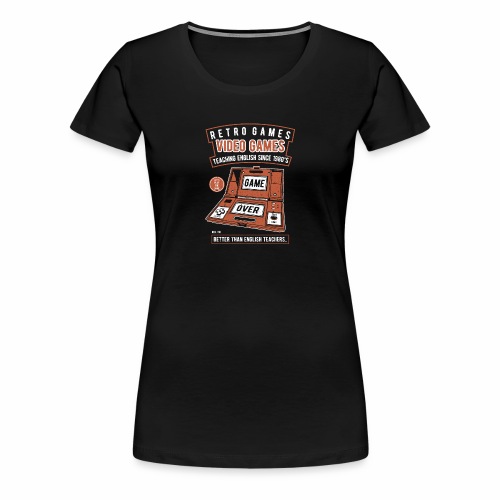 Video Games - Frauen Premium T-Shirt