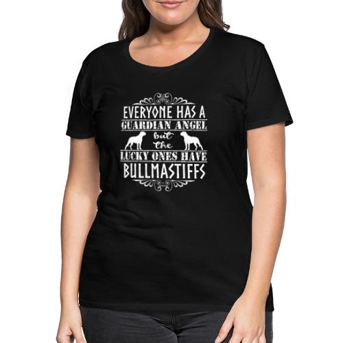 Bullmastiff Angels - Naisten premium t-paita