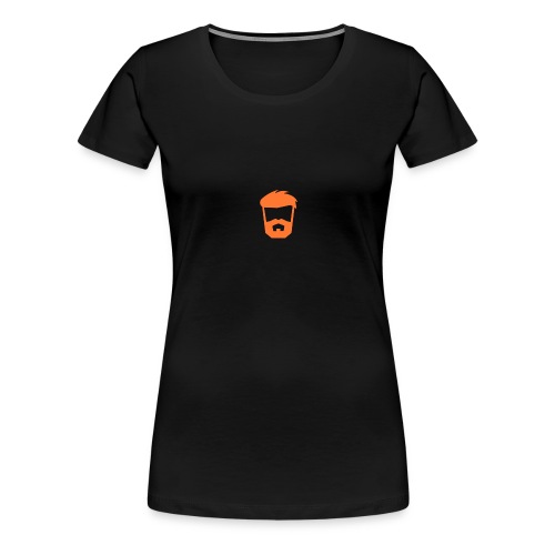 beard orange png - Premium-T-shirt dam