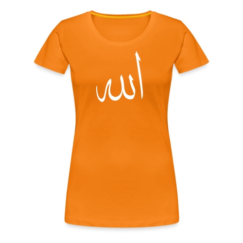 Allah - T-shirt Premium Femme