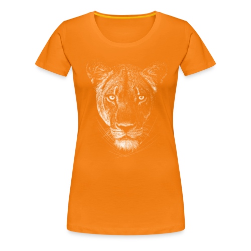 Löwin - Frauen Premium T-Shirt