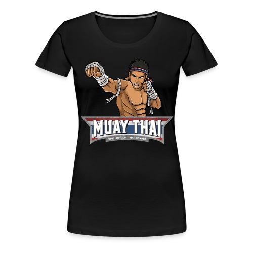 Muay Thai Thaiboxen MMA Kampfsport - Frauen Premium T-Shirt