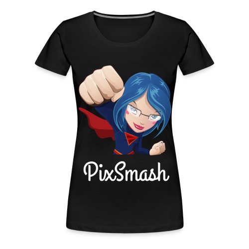 PixSmash Superheld (w) - Frauen Premium T-Shirt