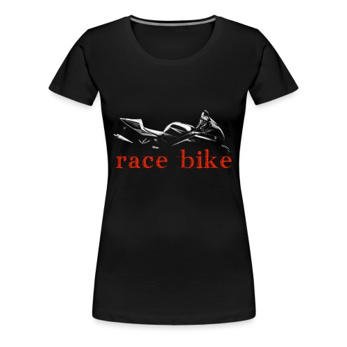 Race bike - Frauen Premium T-Shirt