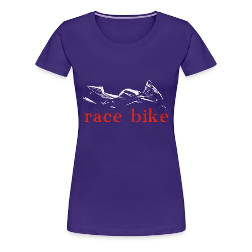 Race bike - Frauen Premium T-Shirt