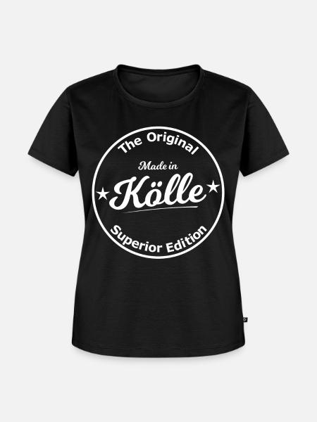 Made in Köln - Frauen Premium Bio T-Shirt - Schwarz