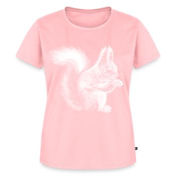 Écureuil - T-shirt Premium bio Femme - rose - Devant - AI Model Female 172 dark (172cm)