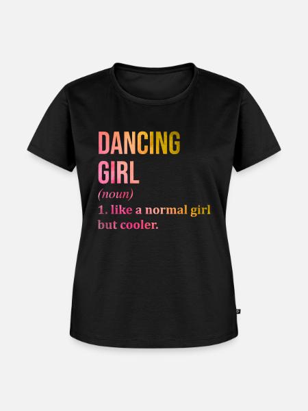 Dancer Dancer Dancer - Frauen Premium Bio T-Shirt - Schwarz