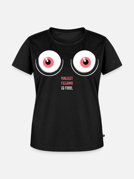 Skurriles Still-Umarmungsdesign - Frauen Premium Bio T-Shirt - Schwarz