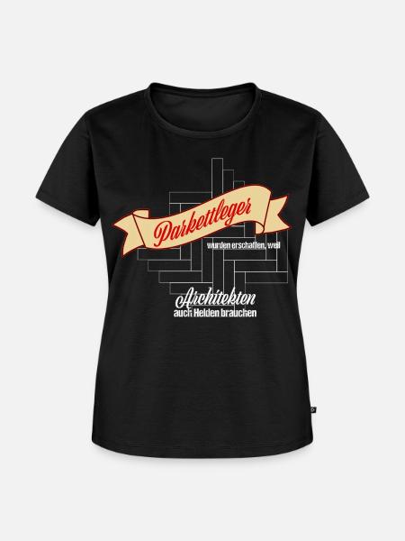 Parkettleger - Frauen Premium Bio T-Shirt - Schwarz