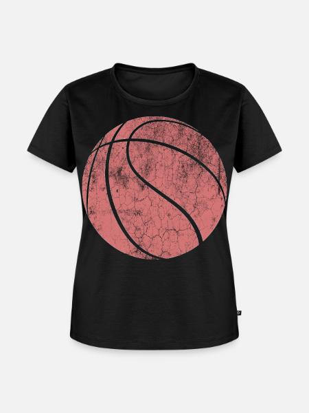 Basketball - Frauen Premium Bio T-Shirt - Schwarz